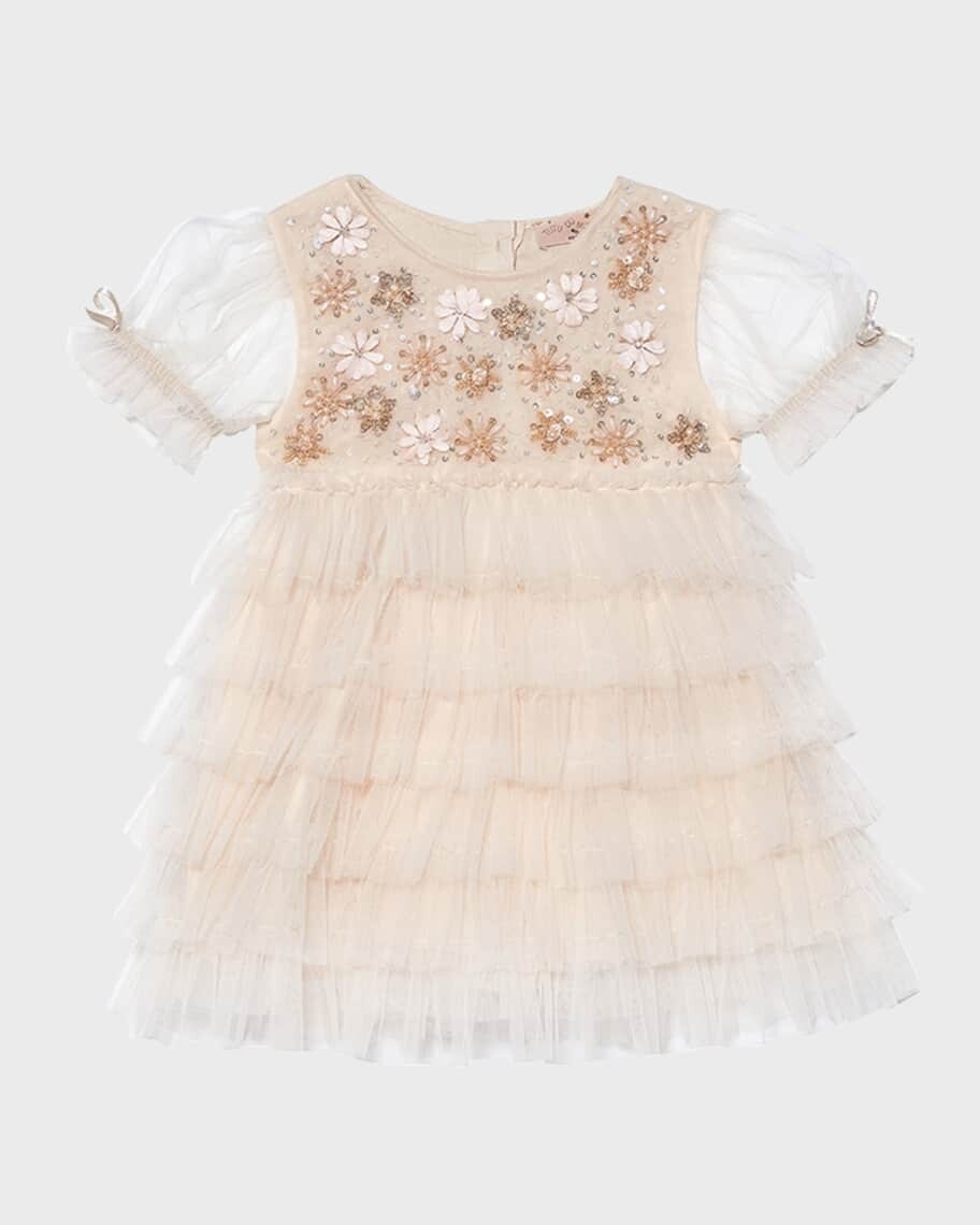

Многоуровневое платье-пачка Bebe Marigold для девочек, размер 3–24 мес. Tutu Du Monde