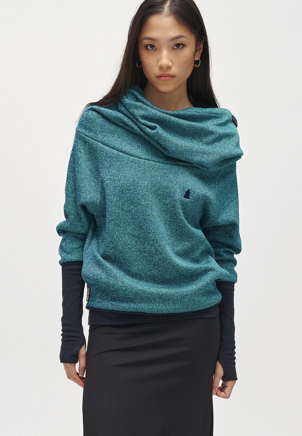 

Толстовка W-Tunnel Pinetime Clothing, цвет heather emerald