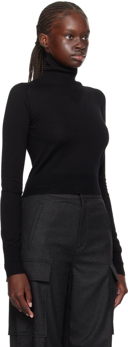 

Черная узкая водолазка Filippa K, Черный