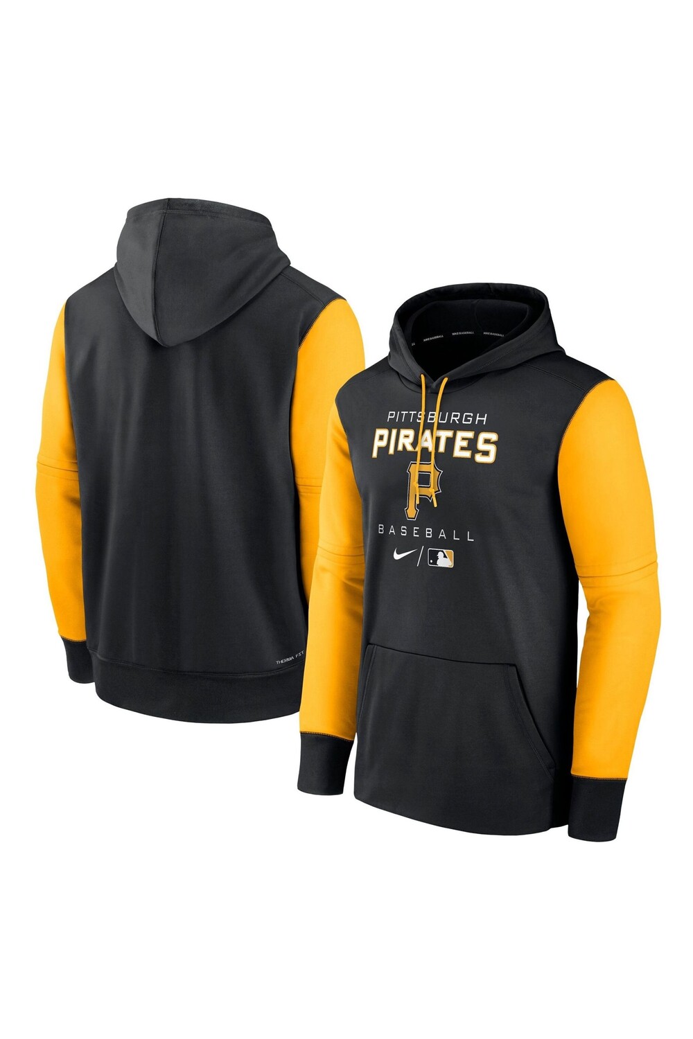 

Толстовка Nike Fanatics Pittsburgh Pirates Therma Nike, черный