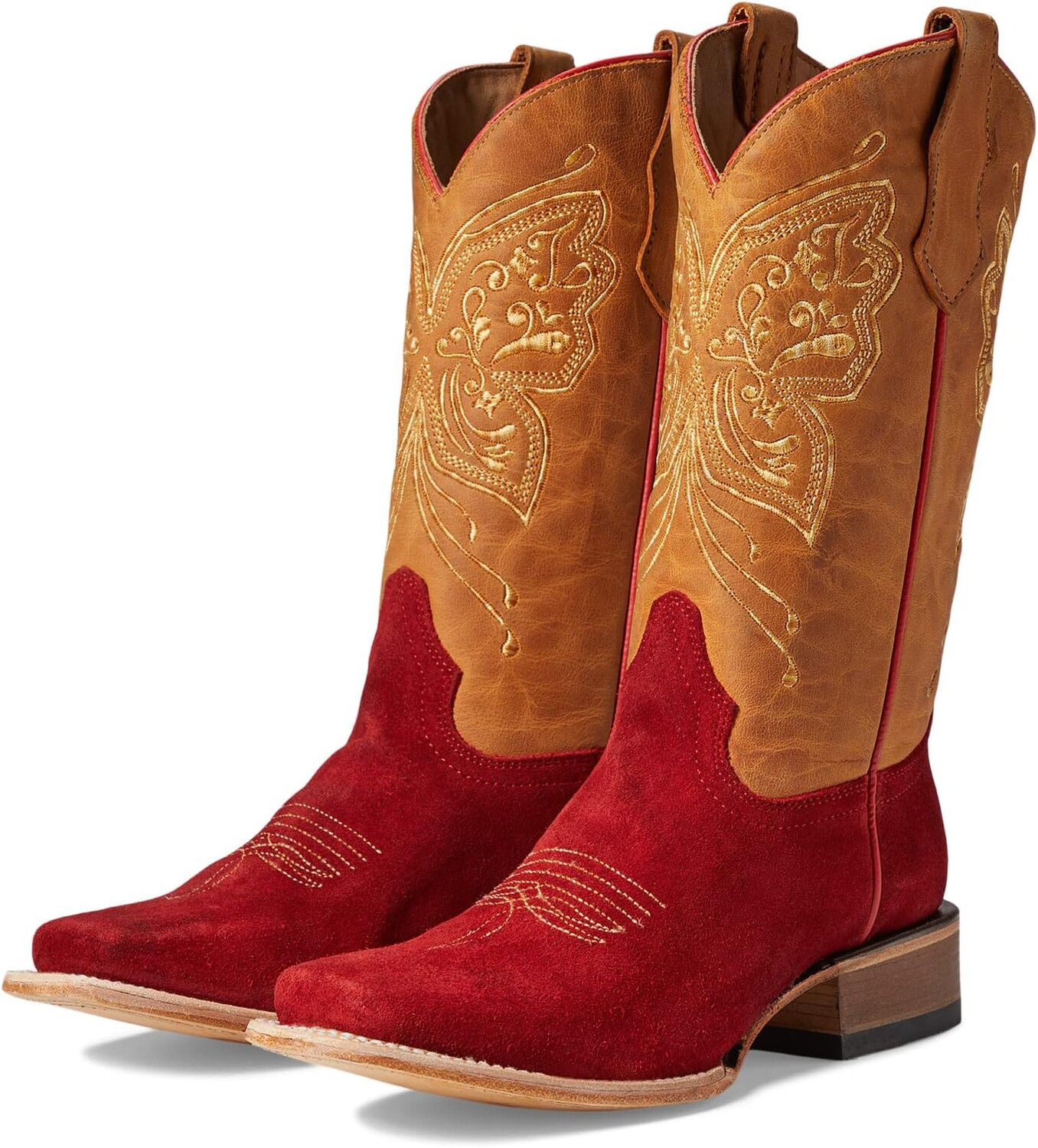 

Ковбойские сапоги J7117 Corral Boots, цвет Red/Honey