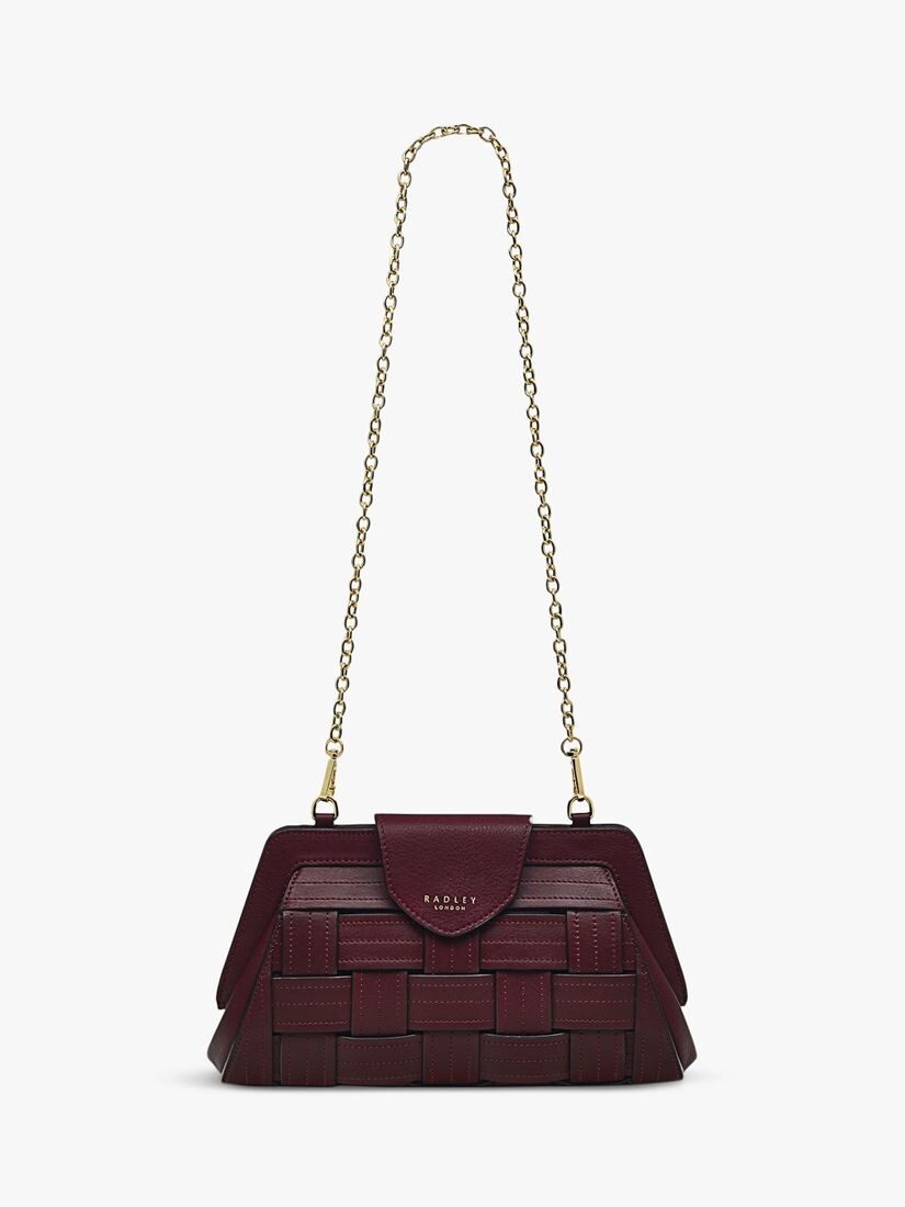 

Тканый клатч Sundown Avenue Radley, темная вишня