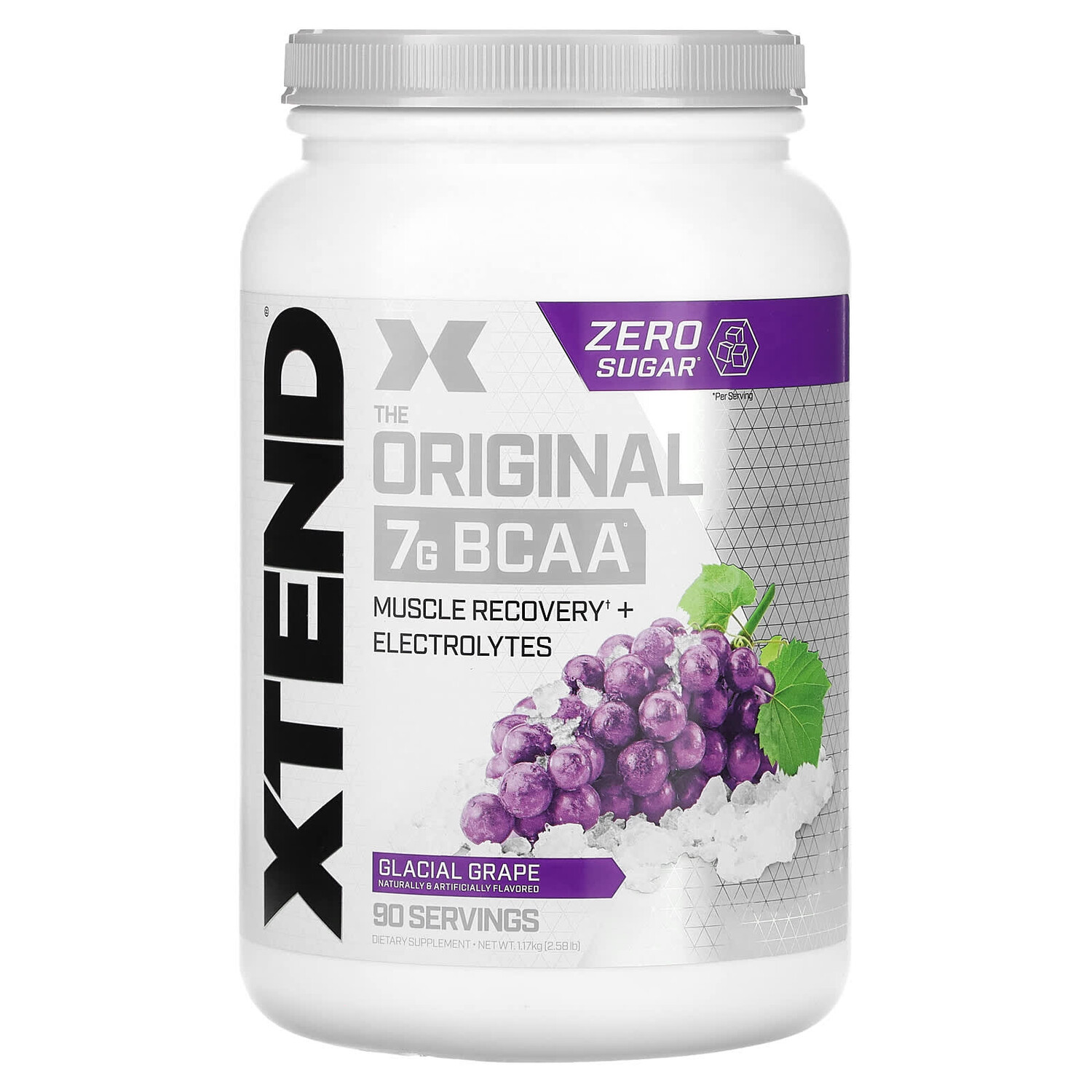 

The Original 7 г BCAA, со вкусом холодного винограда, 1,17 кг (2,58 фунта), Xtend