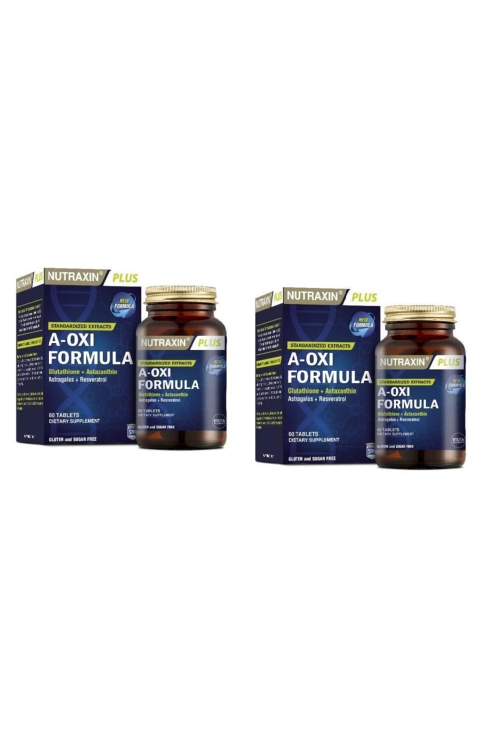 

Nutraxin Капсулы A-oxi Formula 60, 2 шт.