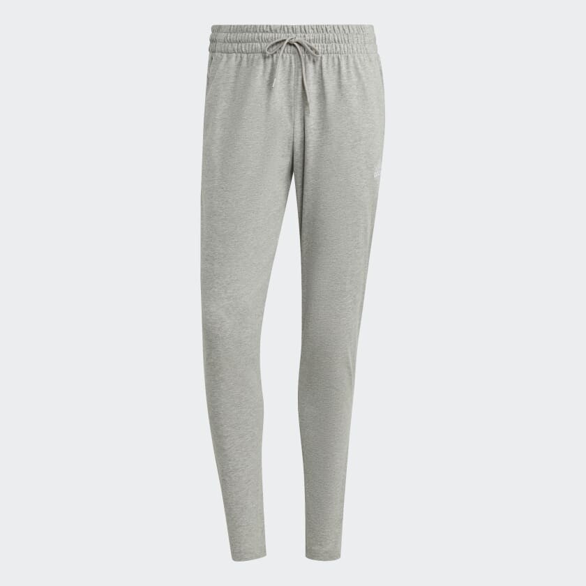 

Спортивные брюки Adidas Essentials Single Jersey Tapered Open Hem, серый