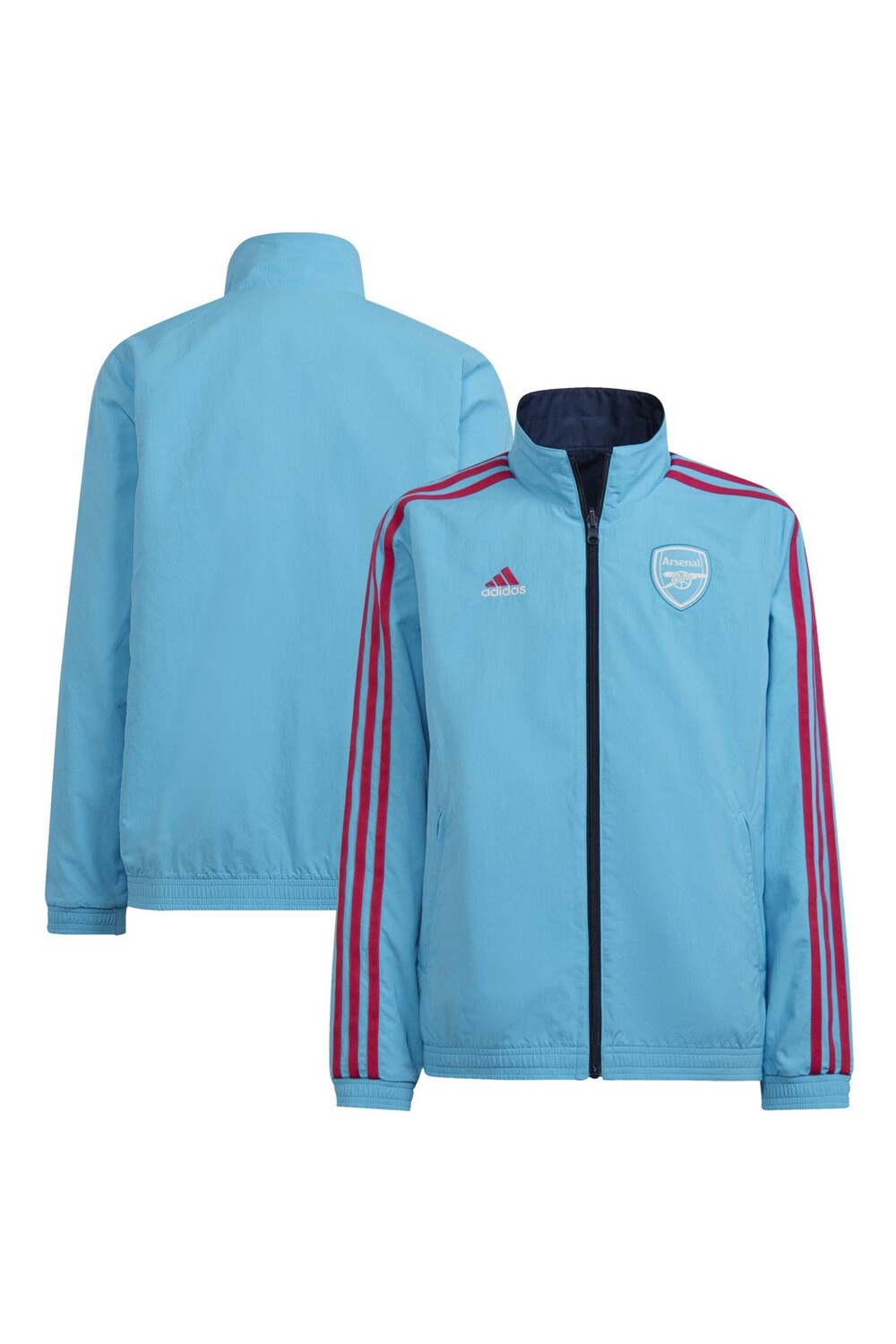 

Двусторонняя куртка Arsenal Anthem adidas, синий