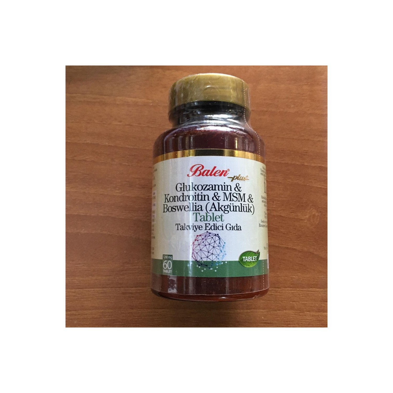 

Активная добавка Balen Glucosamine Chondroitin Msm Tablet, 60 капсул