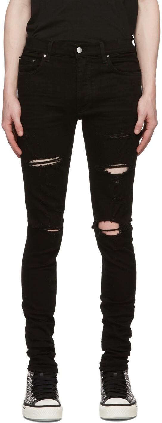 

Черные джинсы Thrasher Plus AMIRI