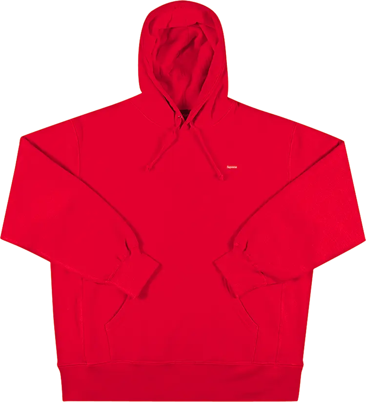 

Толстовка Supreme Enamel Small Box Hooded Sweatshirt 'Red', красный