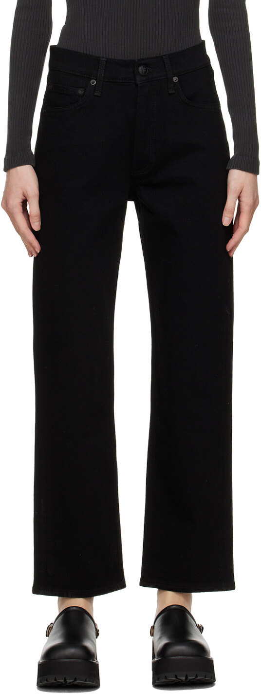

Черные джинсы Харлоу rag & bone