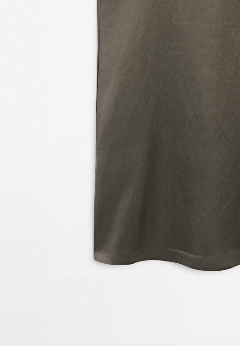 

Повседневное платье LIGHTWEIGHT MINI Massimo Dutti, темно-серый