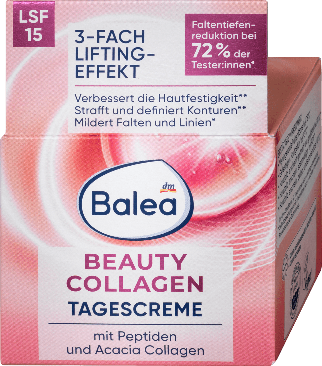 Крем для лица Beauty Collagen SPF15 50мл Balea