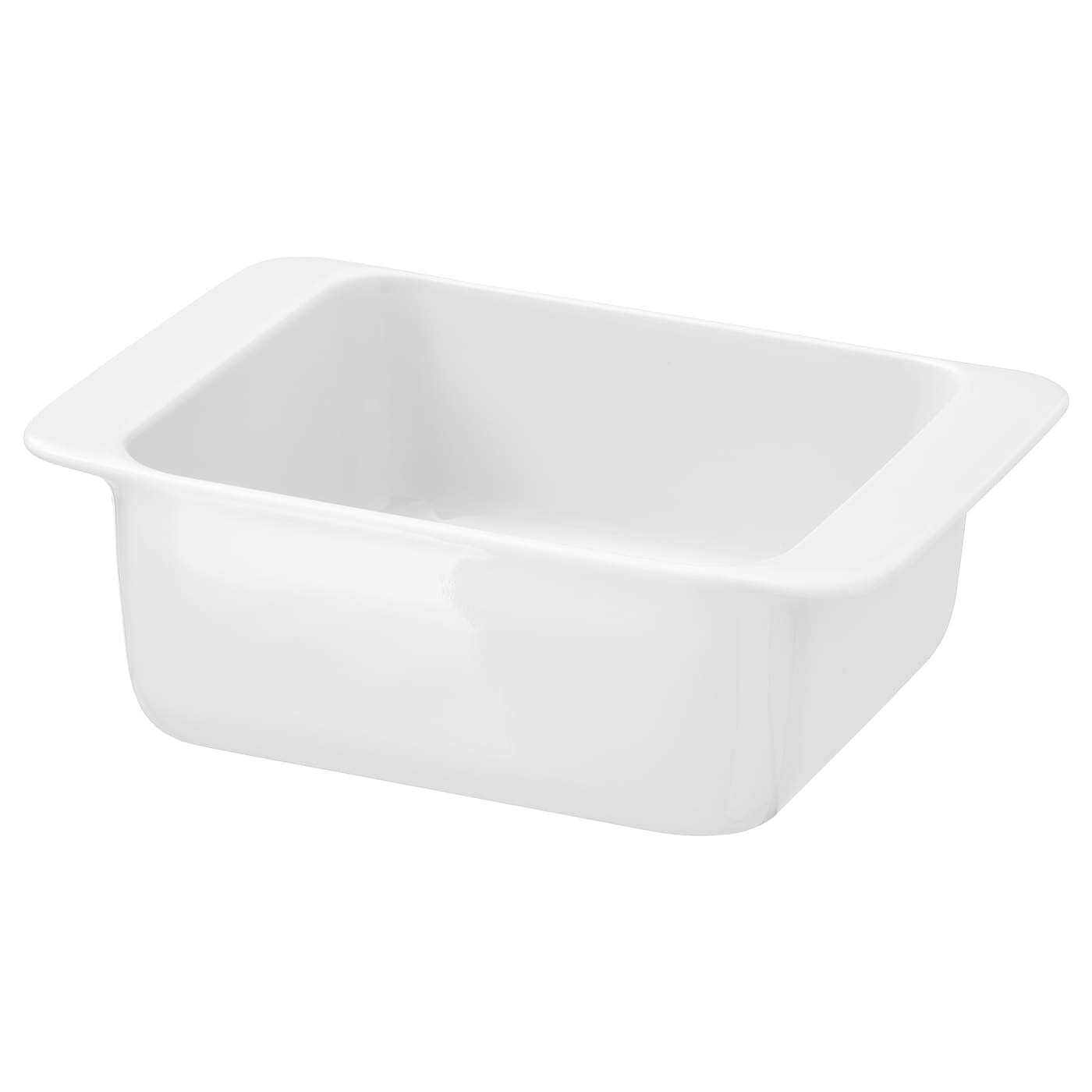 

IKEA 365+ Форма для запекания, белая,18x13 см IKEA