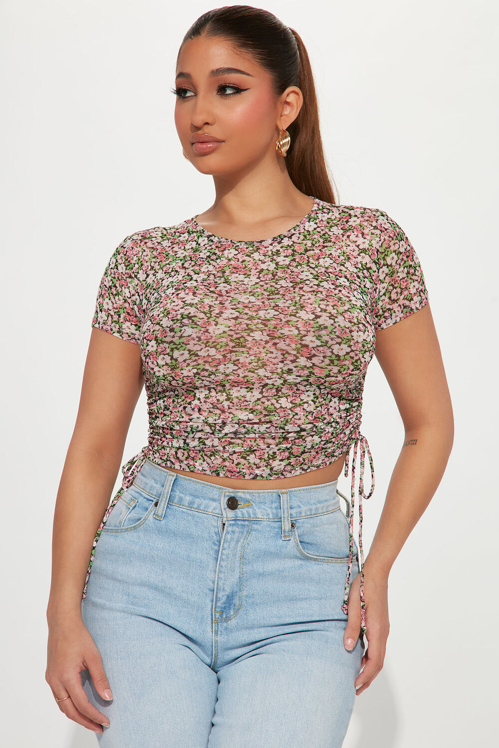 

Топ Fashion Nova TY7769, розовый