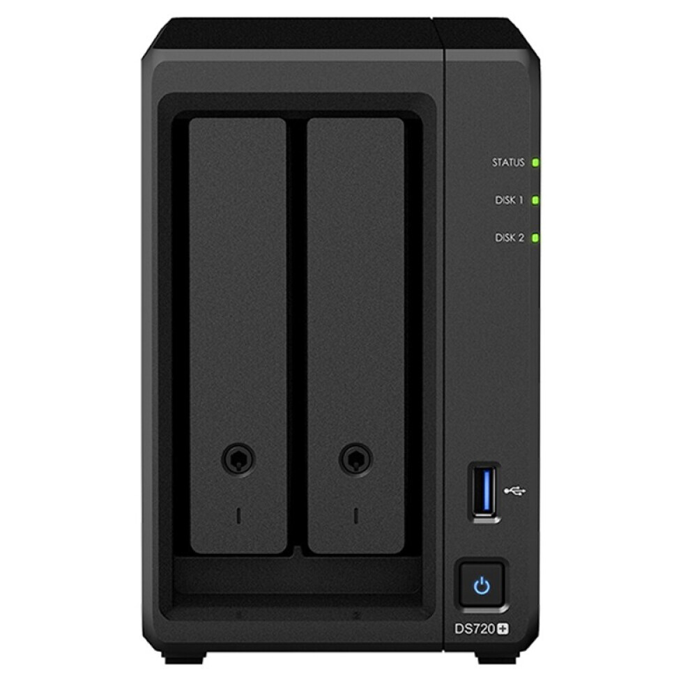 

Сетевое хранилище Synology DS720+ с 2 жесткими дисками Seagate IronWolf ST4000VN006 емкостью 4 ТБ
