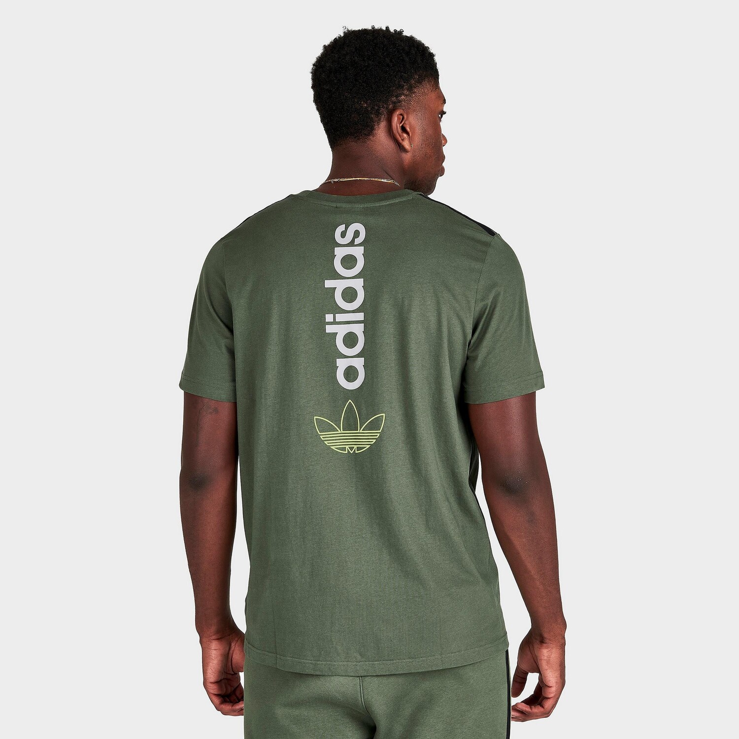 

Мужская футболка с коротким рукавом Adidas Originals Itasca 20, зеленый