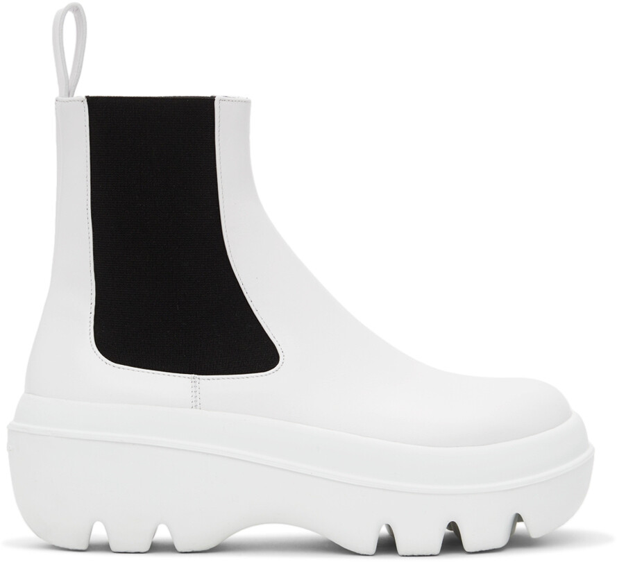

Белые ботинки челси Storm Proenza Schouler