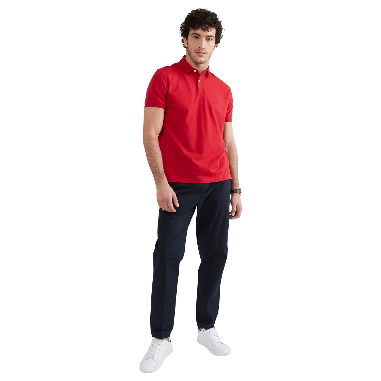 

Поло Tommy Hilfiger Tommy Regular Fit, красный