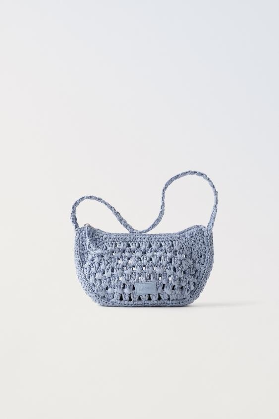 

Сумка детская Zara Raffia Style, синий