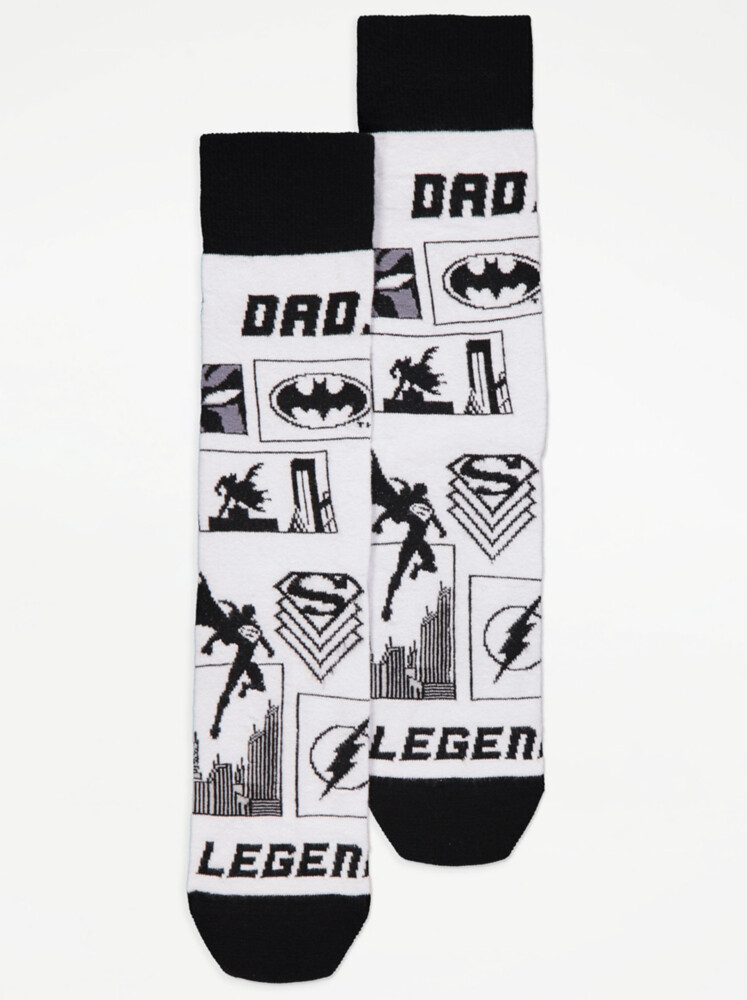 

Монохромные носки до щиколотки DC Comics Justice League George.