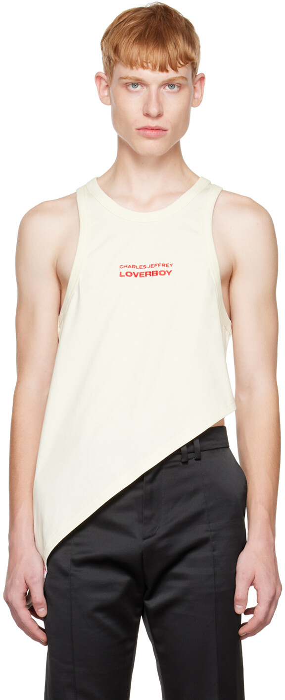 

Ассиметричная майка Off-White Charles Jeffrey Loverboy