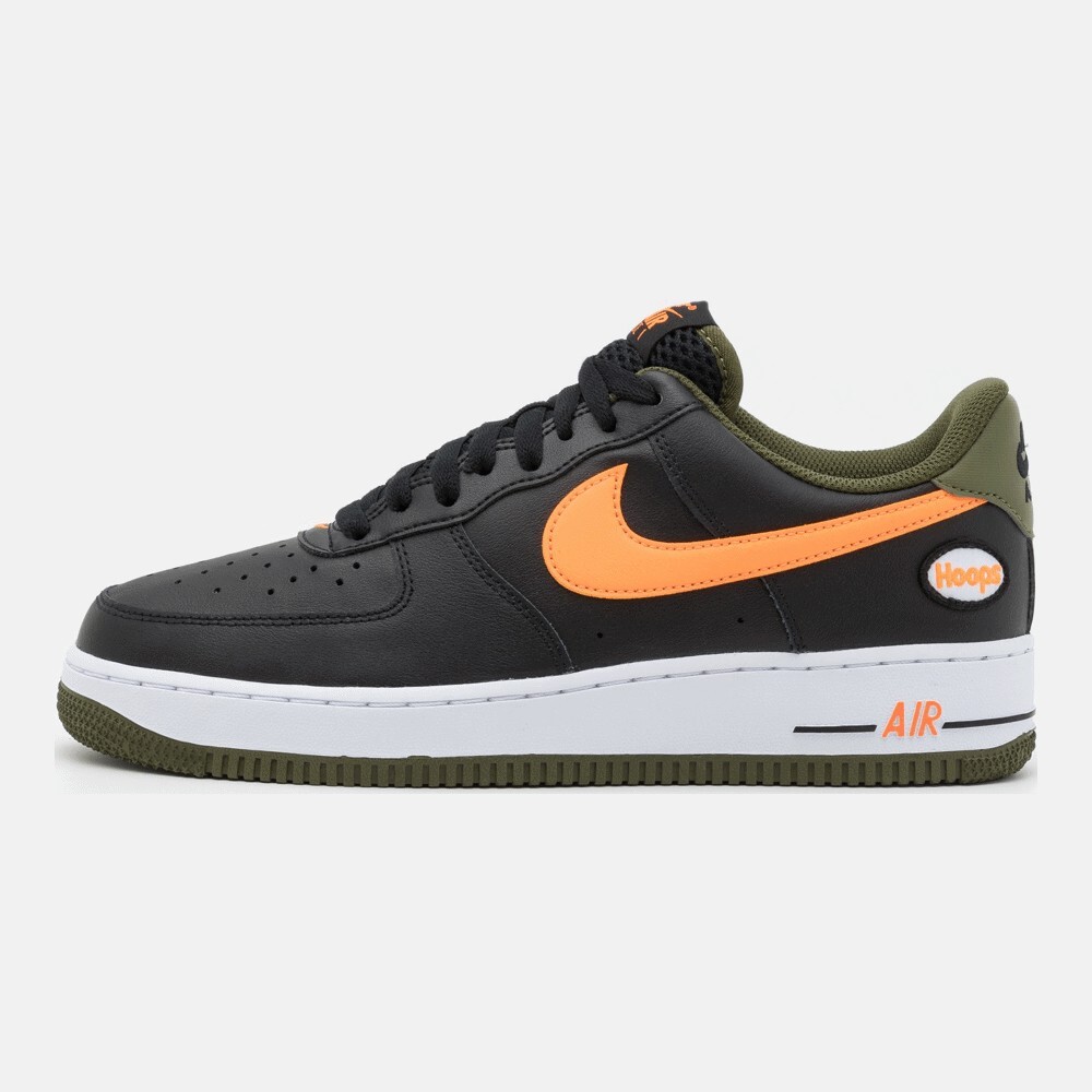 

Кроссовки Nike Sportswear Air Force 1 07 Lv8, black/total orange/rough green/white