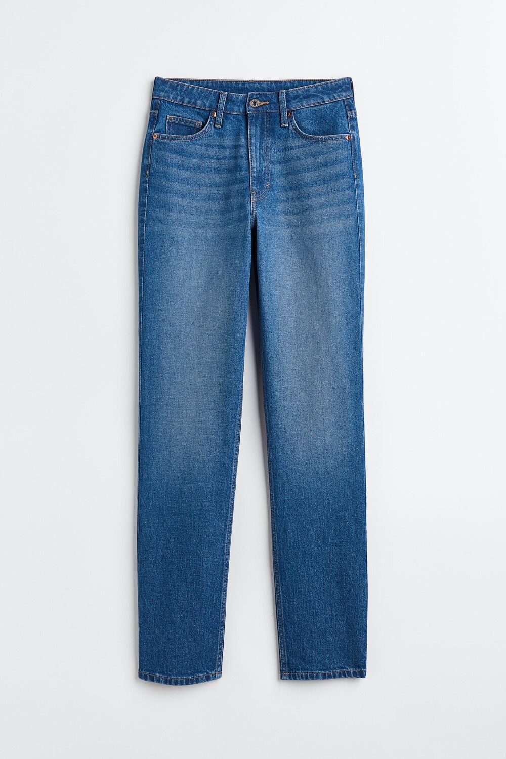 

Джинсы H&M Vintage Straight High, синий