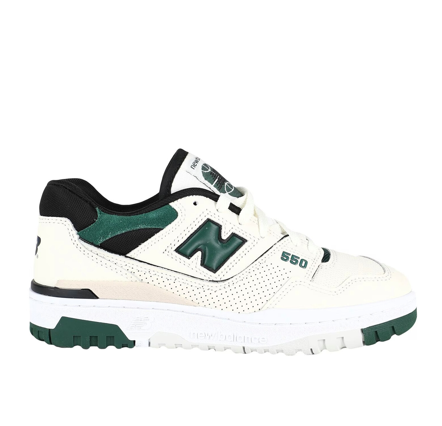 

Кроссовки New Balance 550, кремовый/зеленый