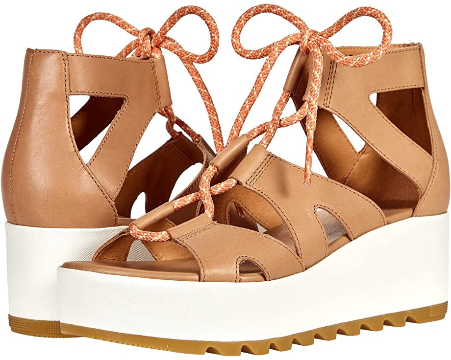 

Туфли на каблуках Cameron Flatform Lace SOREL, честный бежевый