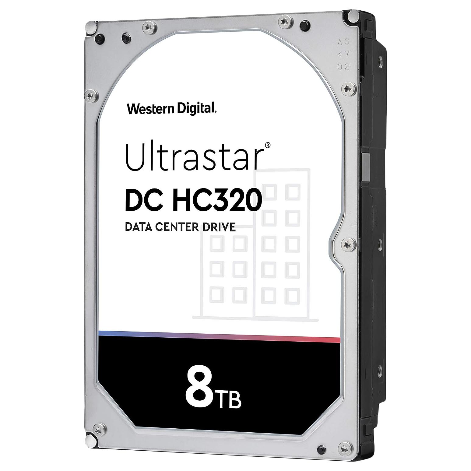 Внутренний жесткий диск Western Digital Ultrastar DC HC320, HUS728T8TALE6L4, 8Тб жесткий диск western digital ultrastar dc hc320 8тб hus728t8tal5204