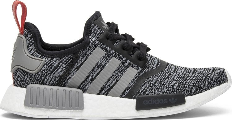 Кроссовки Adidas NMD_R1 'Glitch', черный - фото