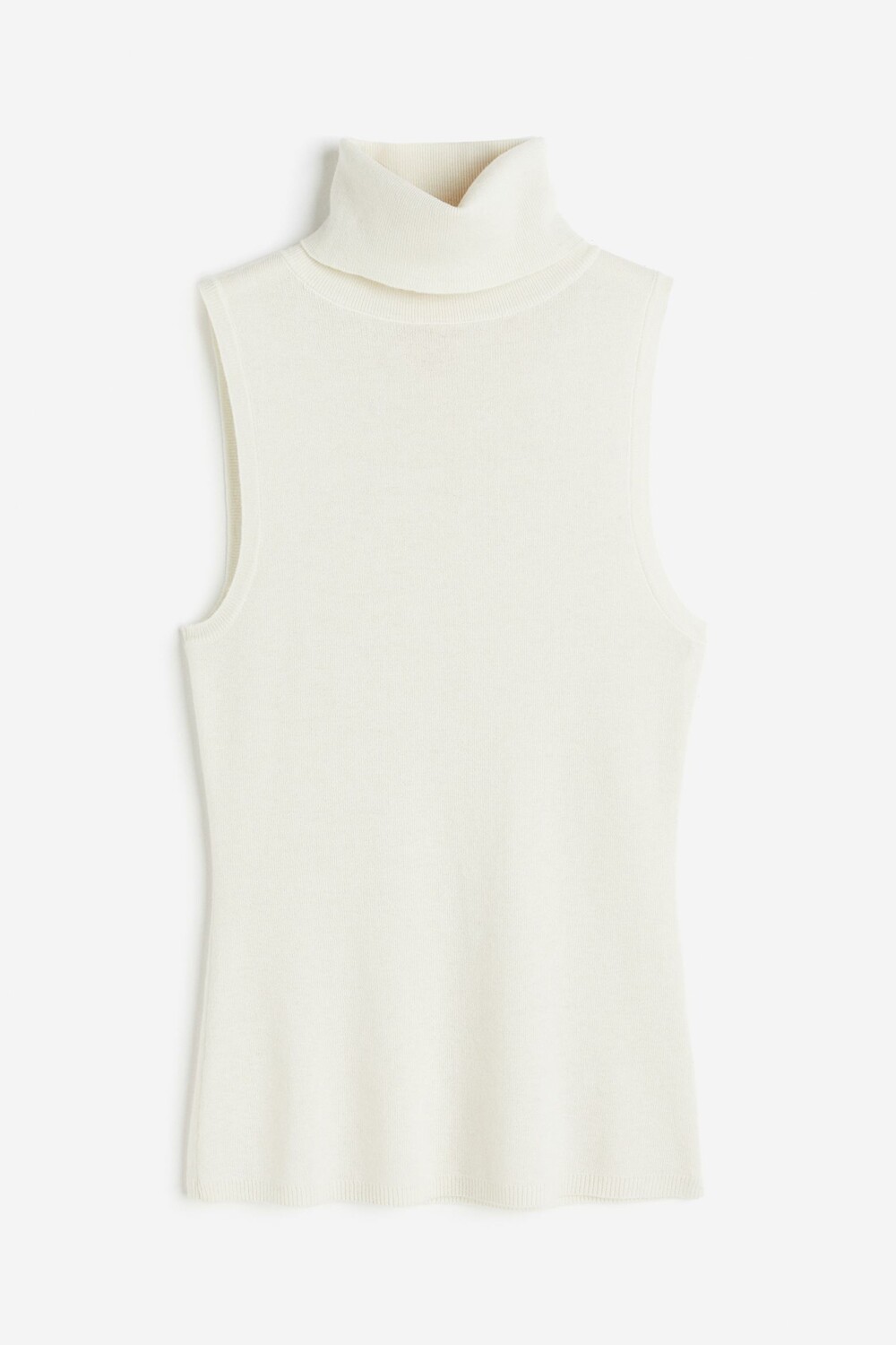 

Топ H&M Cashmere-blend Turtleneck, кремовый