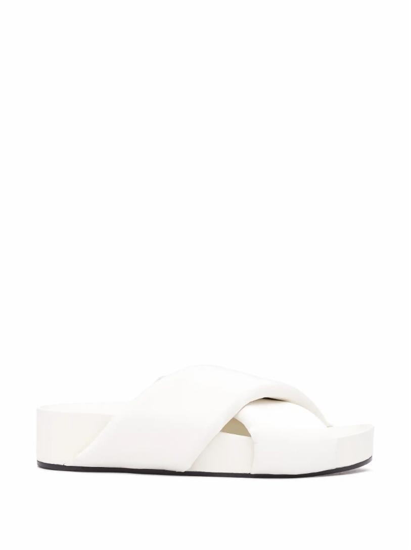 

Кожаные шлепанцы Jil Sander