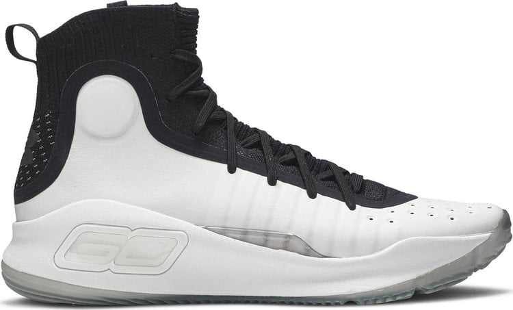 Under armour curry on sale 4 black white