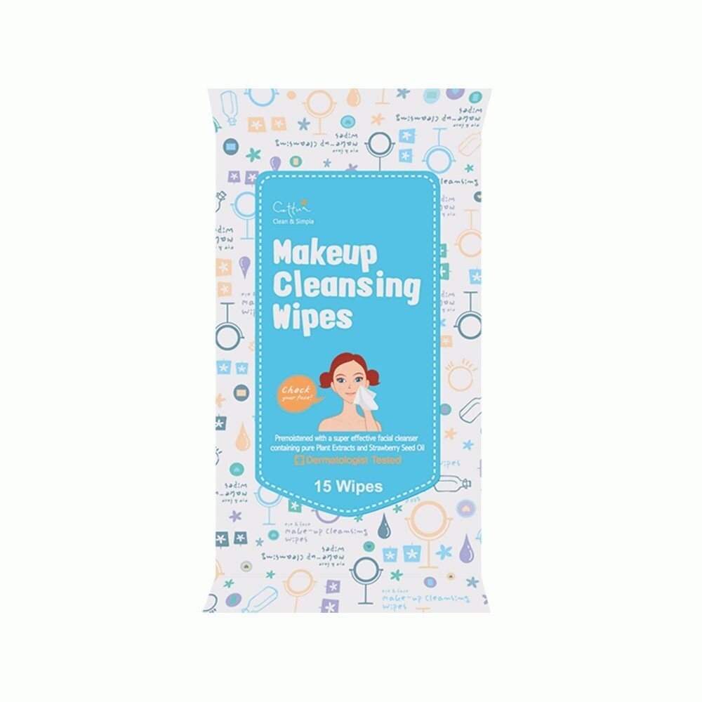 

Cettua Салфетки для снятия макияжа Makeup Cleansing Wipes 15шт.