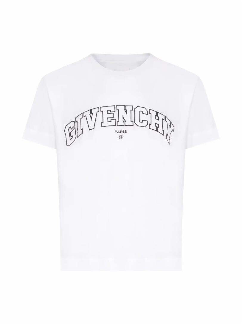 

Хлопковая футболка с логотипом Givenchy