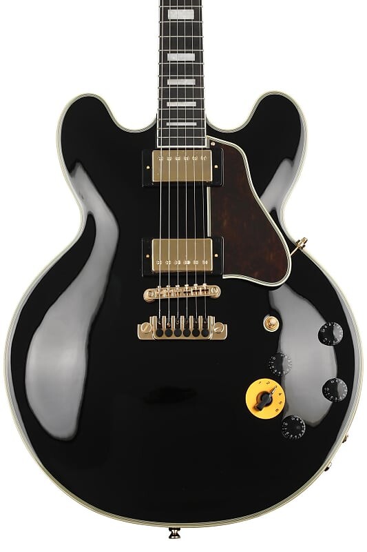 

Полуакустическая электрогитара Epiphone B.B. King Lucille — черная IGBBKEBGH3