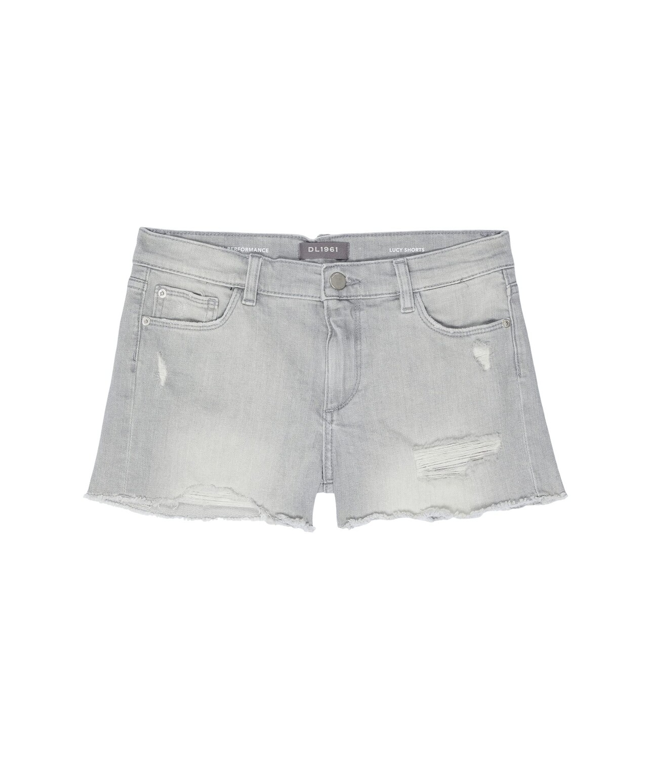 

Шорты DL1961 Kids, Lucy Cutoffs Shorts in Light Howl Distressed
