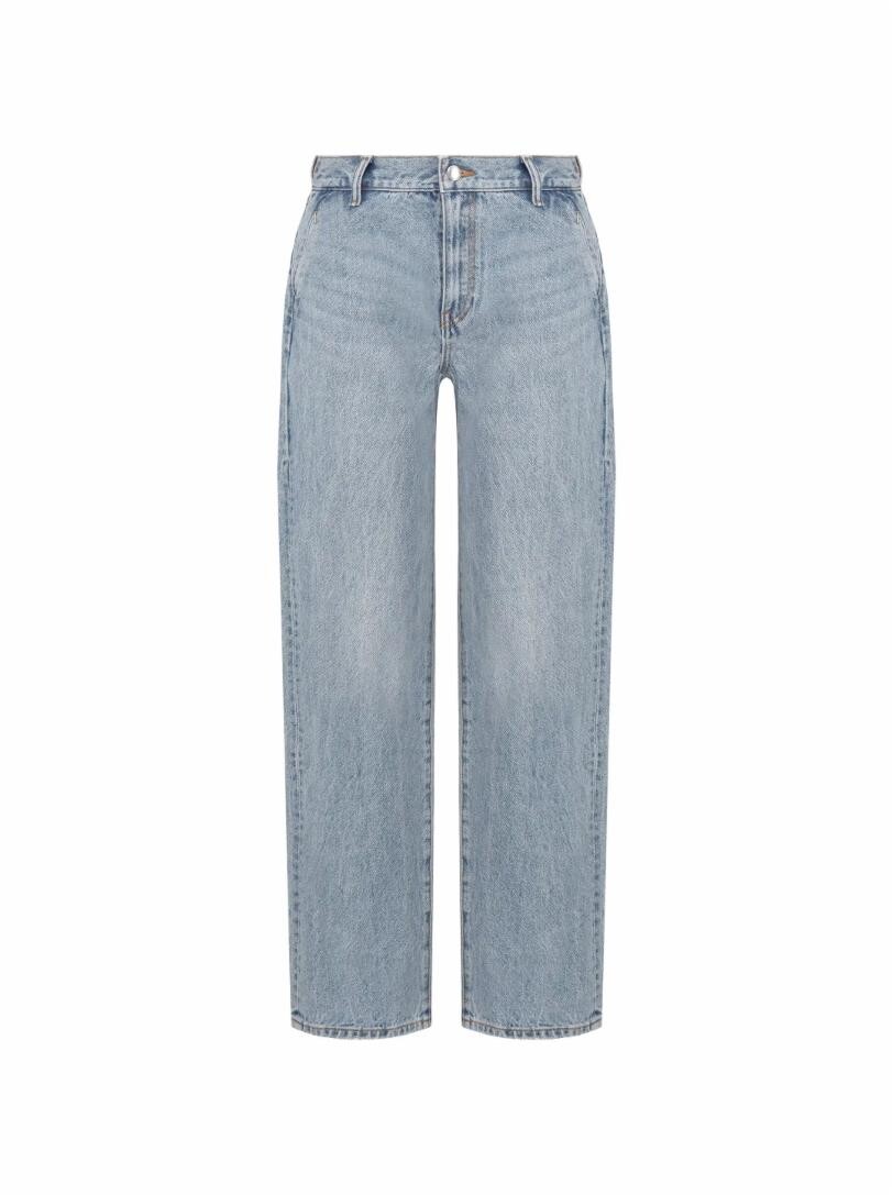

Широкие джинсы с логотипом Alexander Wang Denim