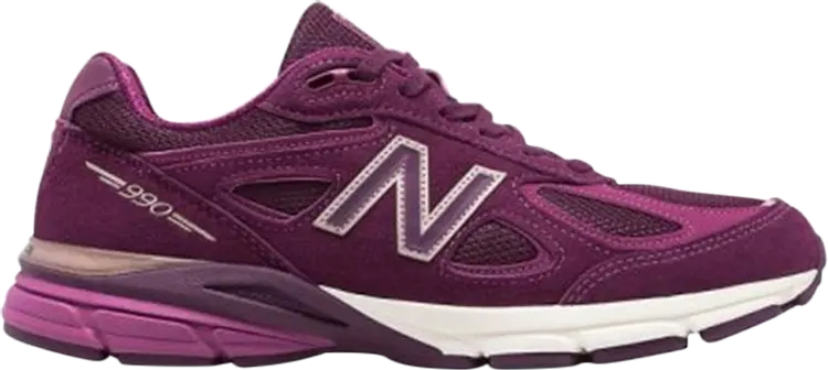 

Кроссовки New Balance Wmns 990v4 Made in USA 'Purple', фиолетовый