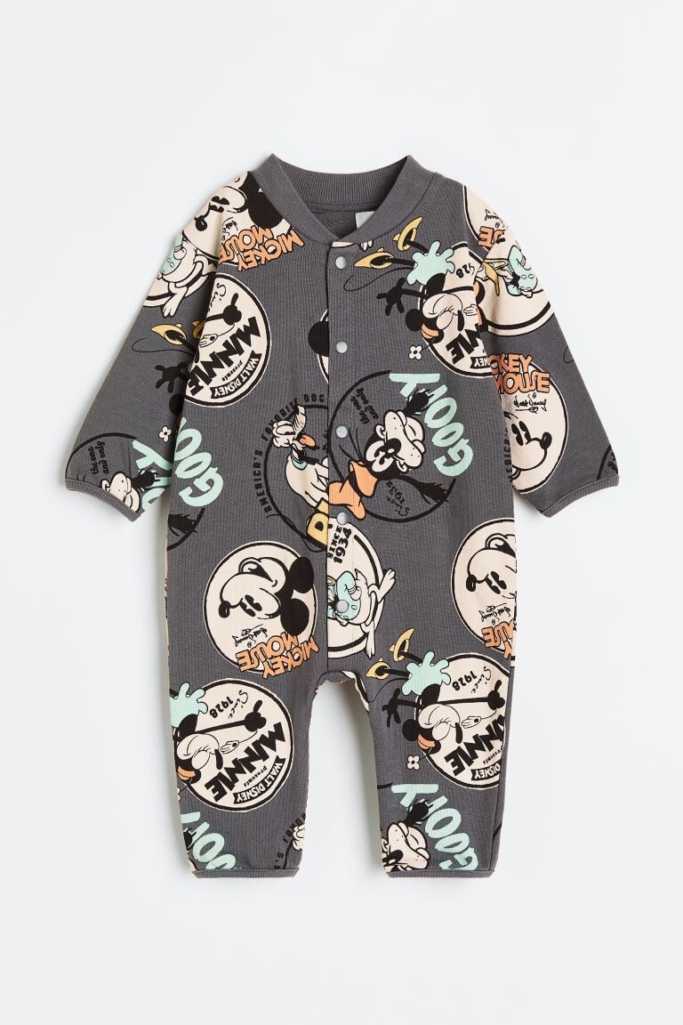 

Комбинезон-толстовка H&M, темно-серый/дисней