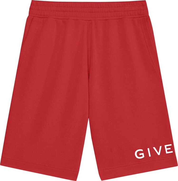 

Спортивные шорты Givenchy Sweatshort 'Vermillion Red', красный