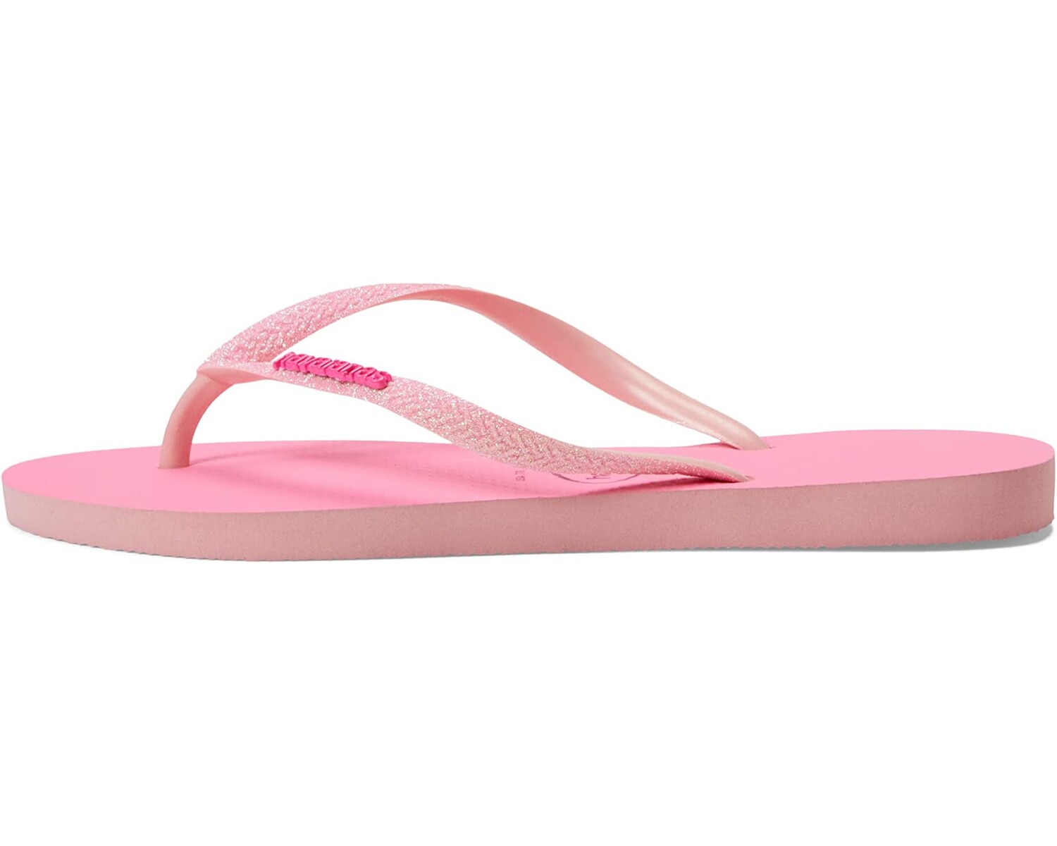 

Сандалии Slim Glitter Neon Flip Flop Sandal Havaianas, макарон розовый