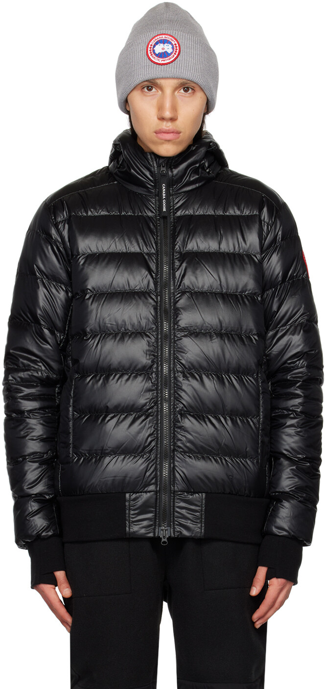 

Черный пуховик Crofton Canada Goose