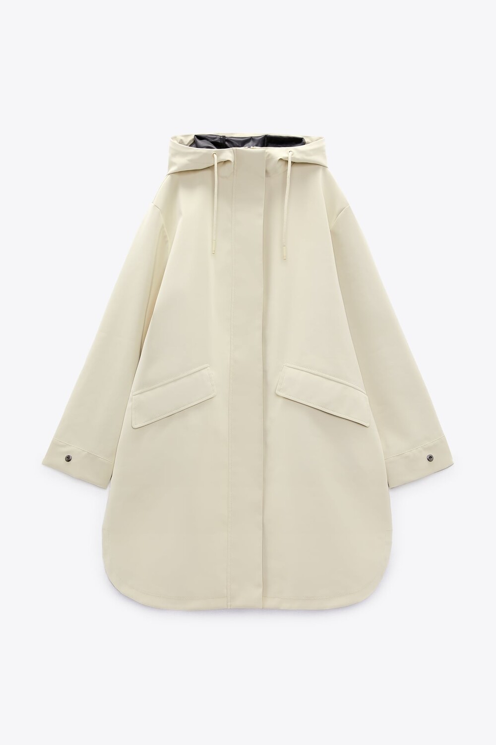 Парка Zara Water And Wind Protection Rubberised, экрю