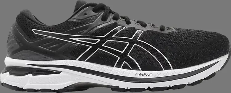 

Кроссовки gt 2000 9 4e wide 'black white' Asics, черный