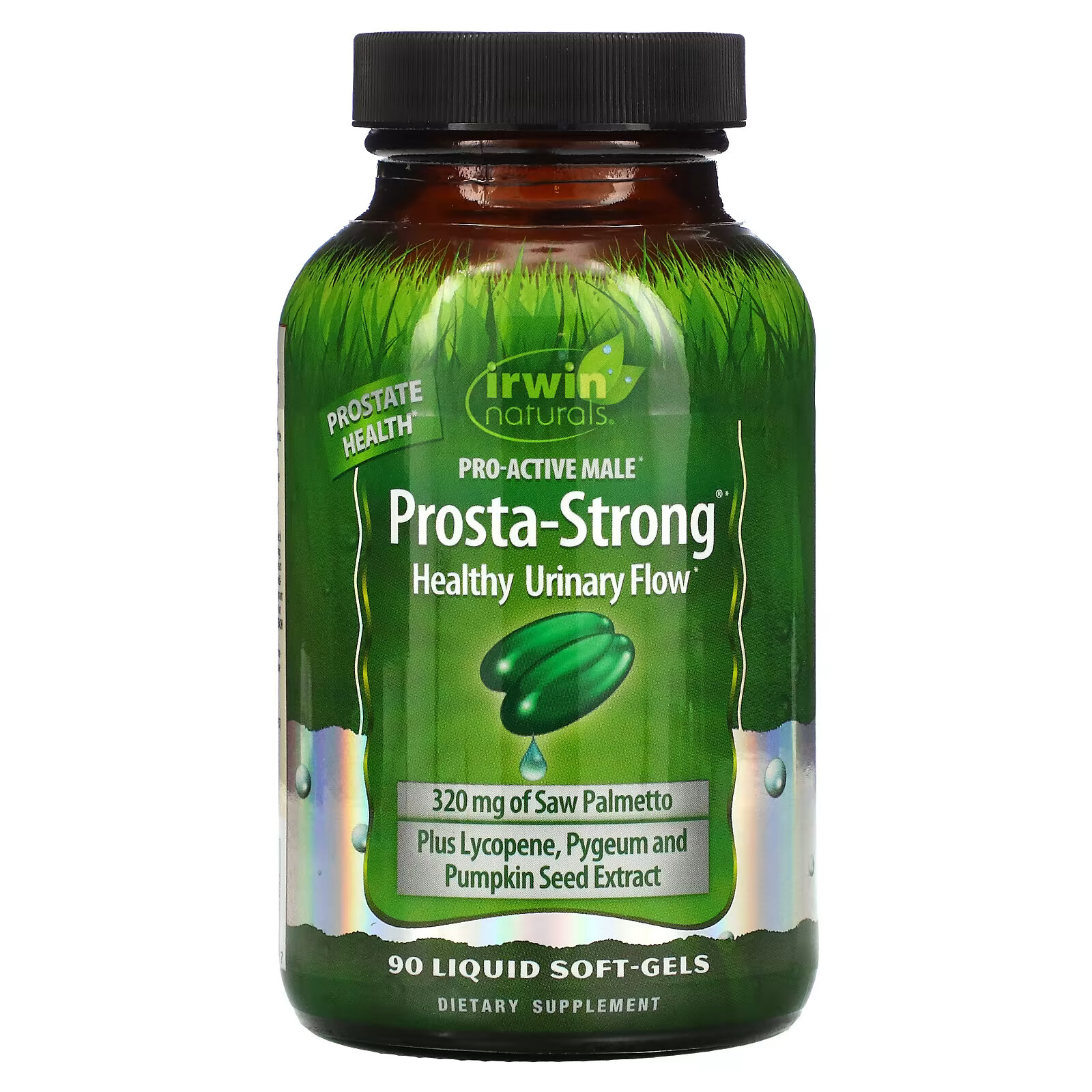 Irwin Naturals, Prosta-Strong, 90 желатиновых капсул irwin naturals prosta strong здоровье простаты и мочевыделительной системы 180 желатиновых капсул