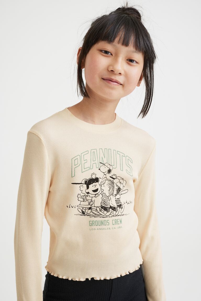 

Топ из джерси с принтом H&M