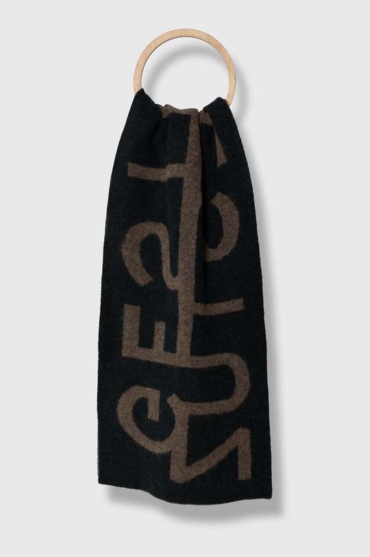 Шерстяной шарф Gestuz, бежевый цена и фото