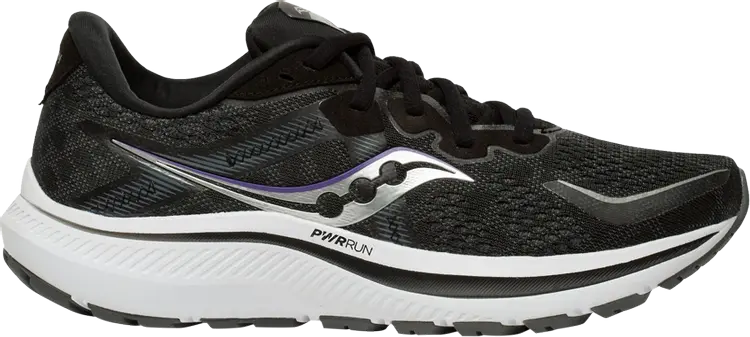 

Кроссовки Saucony Wmns Omni 20 Wide Black White, черный